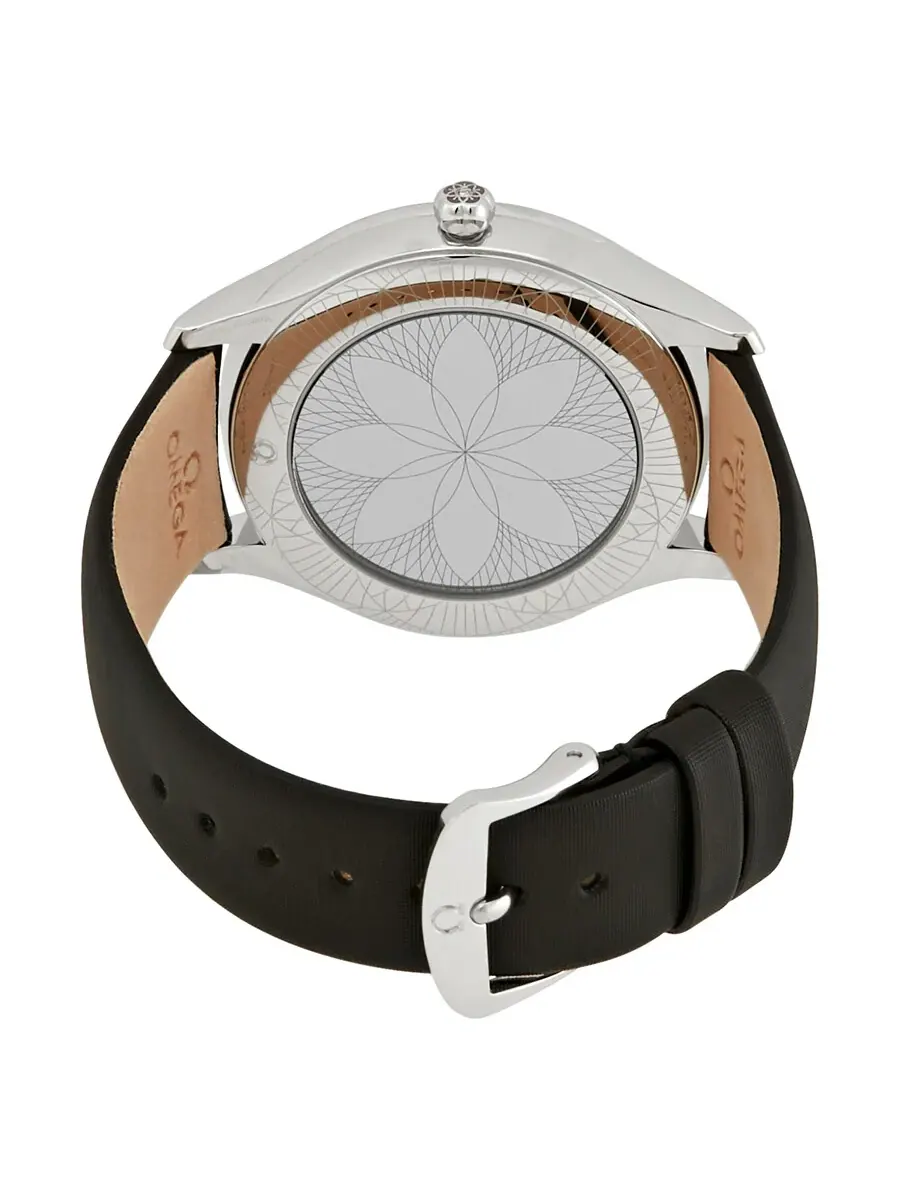 Женские часы Omega De Ville с черным циферблатом 428.17.39.60.01.001 — изображение 3 из 3, оттенок серебряный