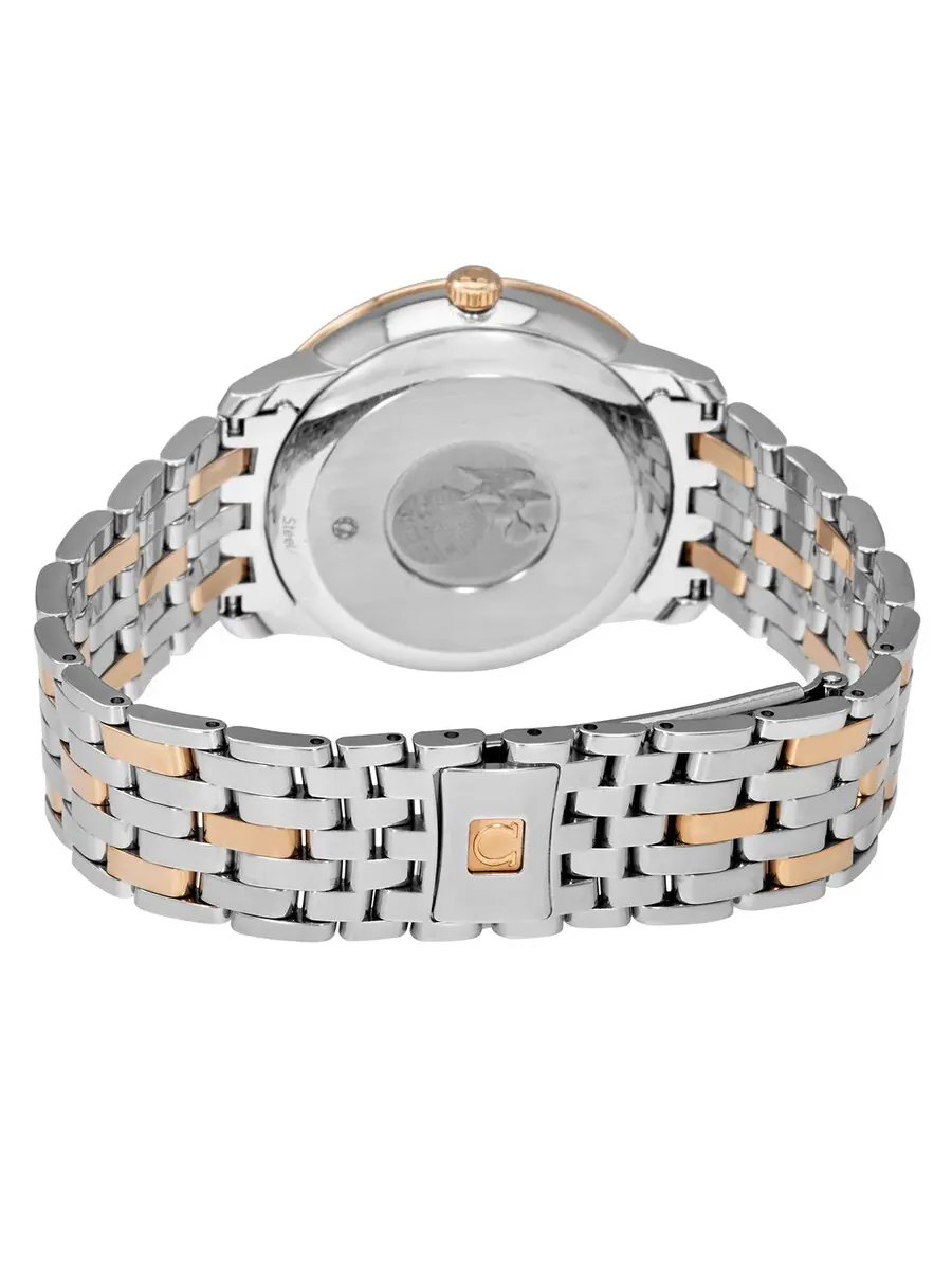 Часы Omega De Ville Prestige с синим циферблатом унисекс 424.20.37.20.03.002 — изображение 3 из 4, оттенок синий