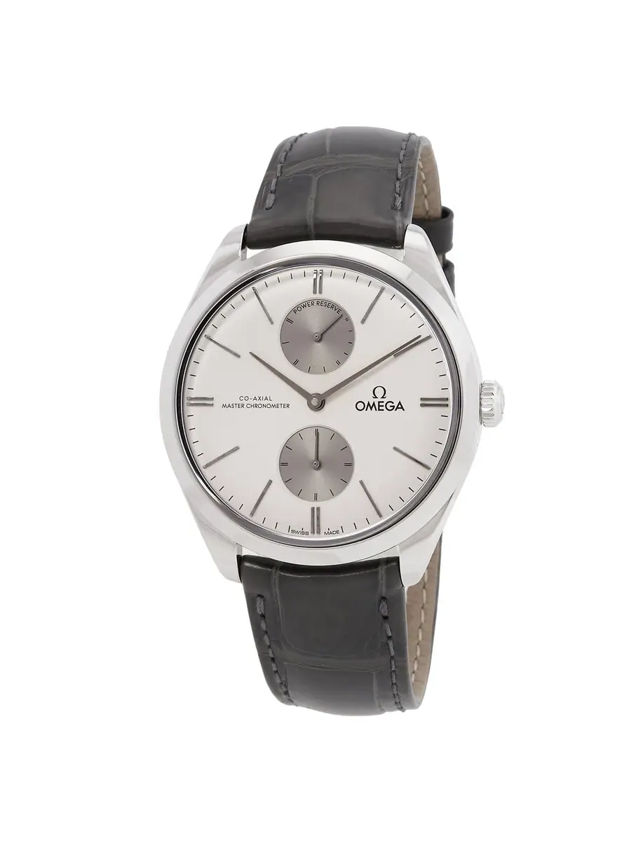 Мужские часы Omega De Ville Tresor Automatic с серебристым циферблатом 435.13.40.22.06.001 — изображение 1 из 3