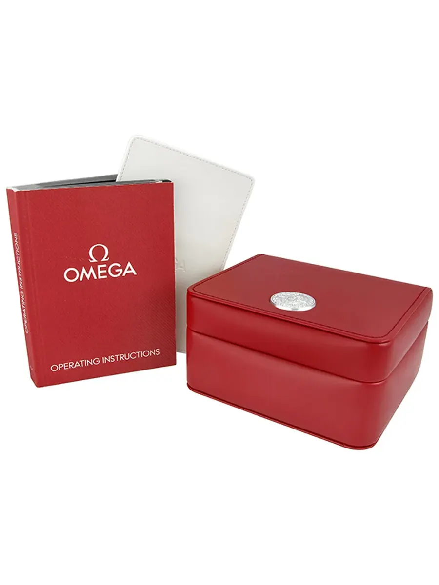 Наручные часы Omega Prestige Co-Axial Automatic с серебристым циферблатом унисекс 424.10.37.20.02.001 — изображение 4 из 4