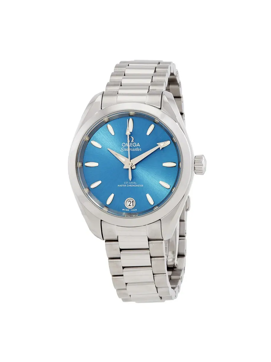 Женские часы Omega Seamaster Aqua Terra Automatic Chronometer с синим циферблатом 220.10.34.20.03.002 — изображение 1 из 3