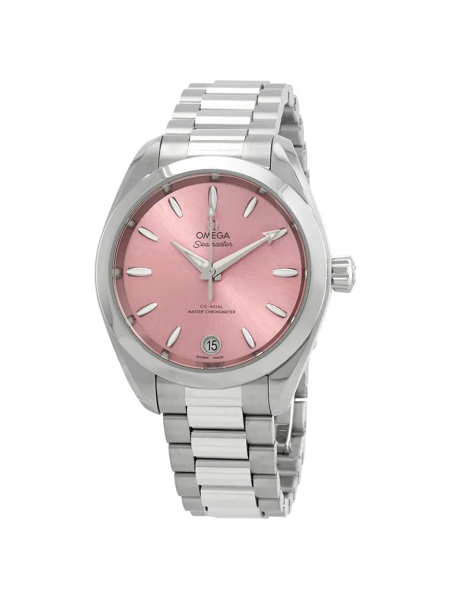 Женские часы Omega Seamaster Aqua Terra Automatic Chronometer 220.10.34.20.10.003 — изображение 1 из 3, оттенок серебряный