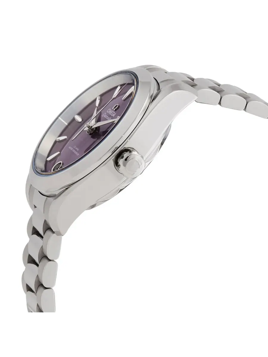 Женские часы Omega Seamaster Aqua Terra Automatic Chronometer Lavender 220.10.34.20.10.002 — изображение 2 из 3