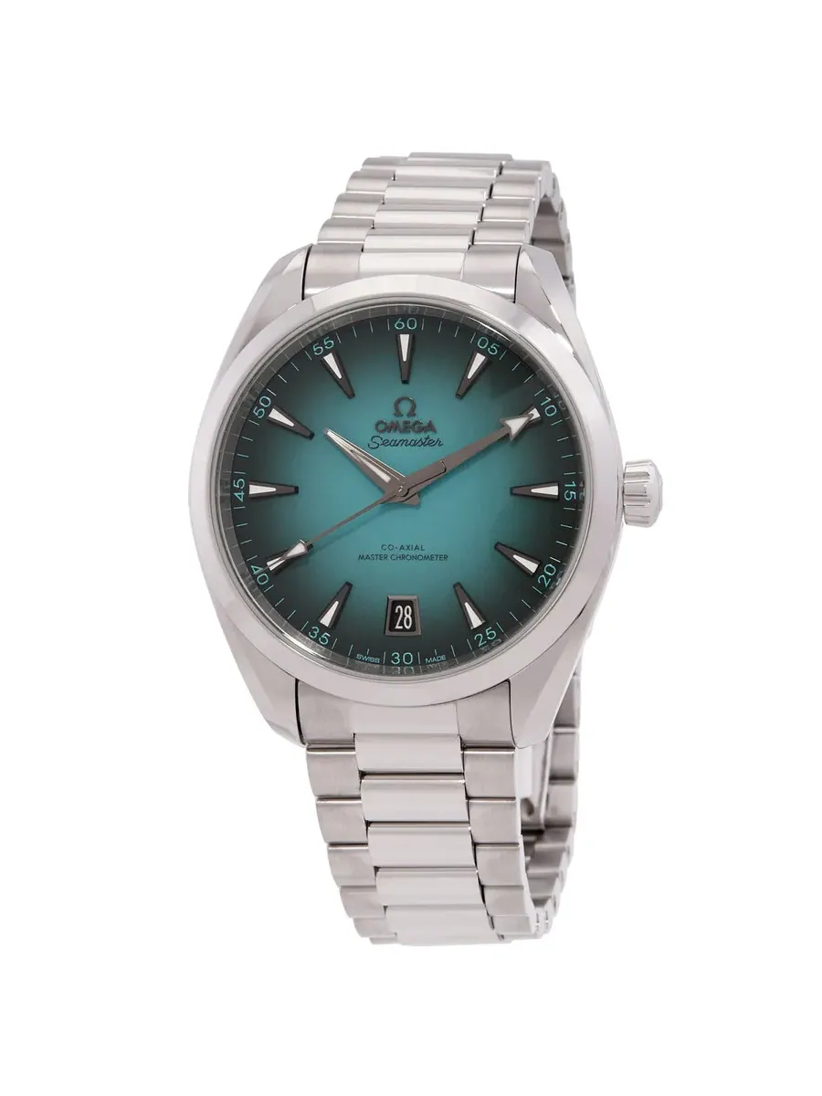 Мужские автоматические часы Omega Seamaster Aqua Terra с хронометром 220.10.41.21.03.006 — серебристый