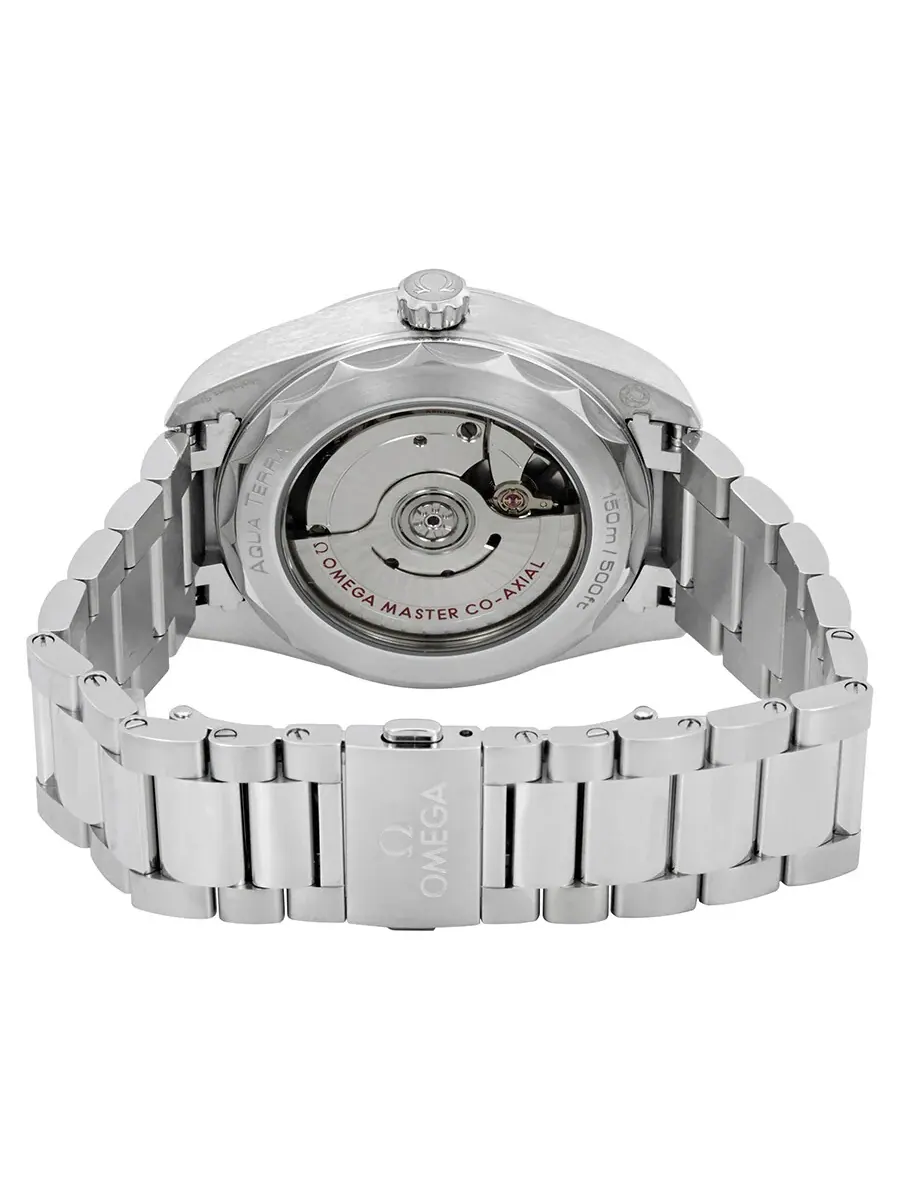 Часы Omega Seamaster Aqua Terra Automatic с бриллиантами 220.10.38.20.53.001 — изображение 3 из 3, оттенок серебряный