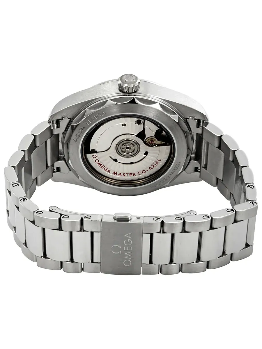 Женские часы Omega Seamaster Aqua Terra Automatic с опалиновым серебристым циферблатом 220.10.38.20.02.002