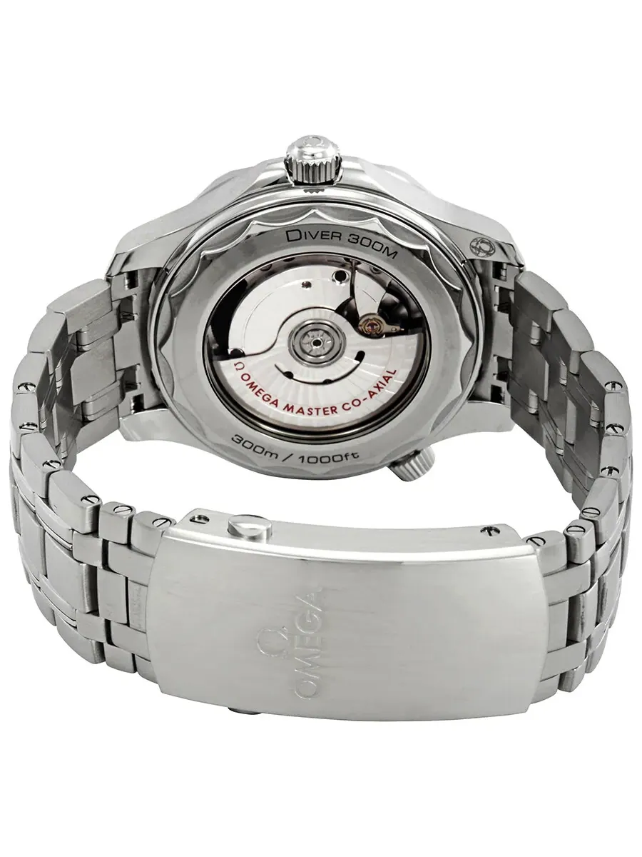 Мужские часы Omega Seamaster Automatic с синим циферблатом и стальным корпусом 210.30.42.20.03.001 — изображение 3 из 4