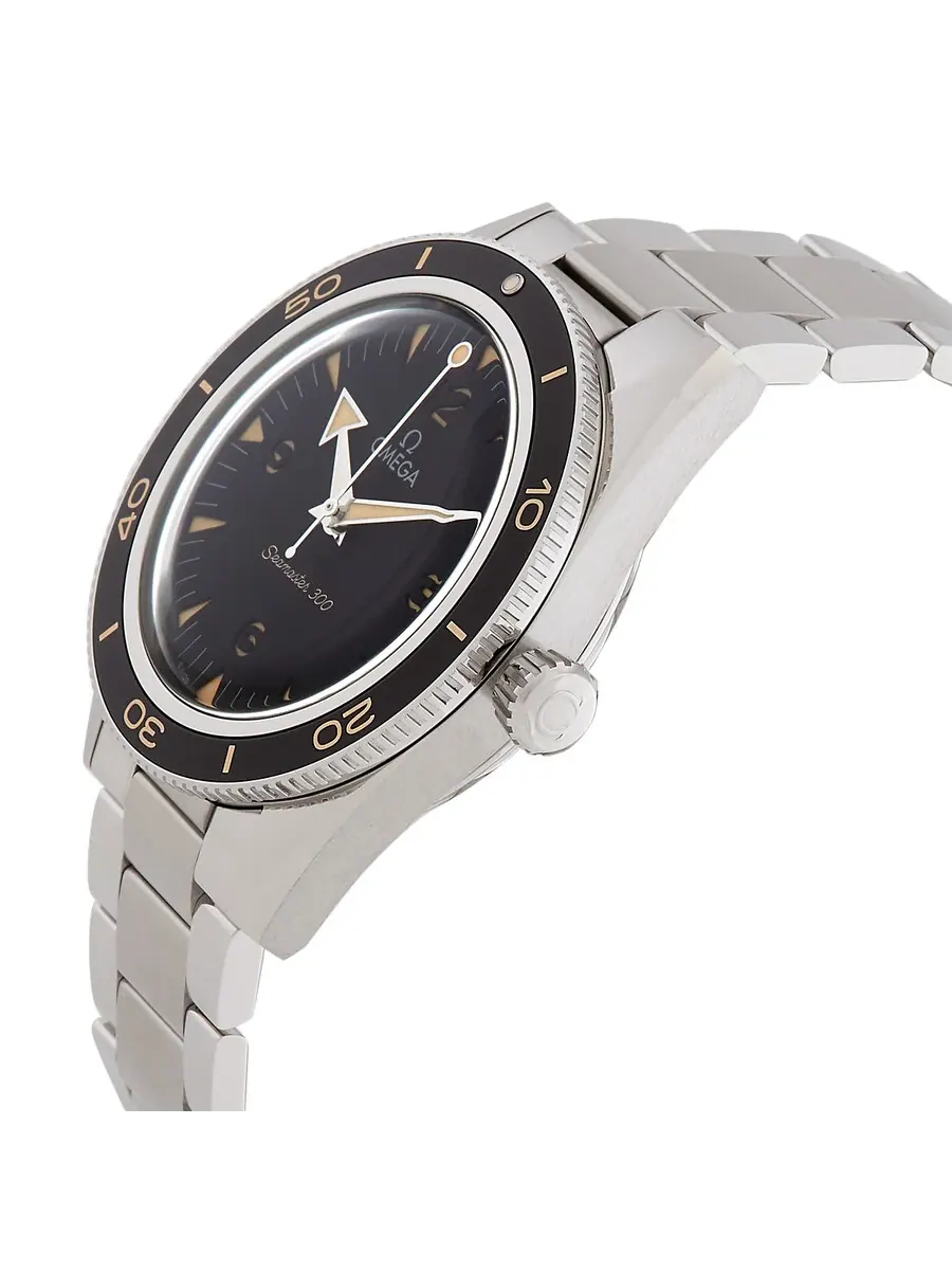 Мужские часы Omega Seamaster Automatic Chronometer с черным циферблатом 234.30.41.21.01.001 — изображение 2 из 4
