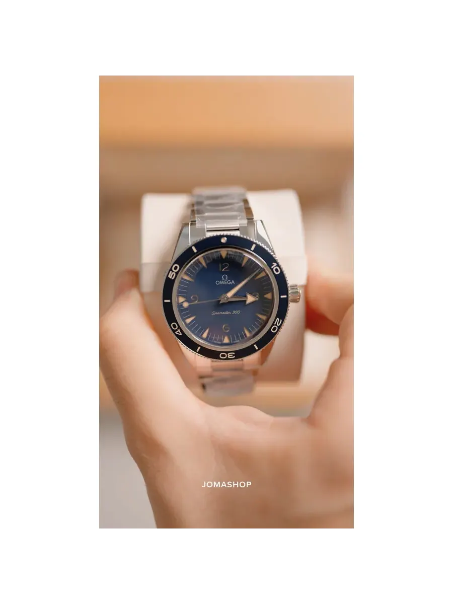 Мужские часы Omega Seamaster Automatic Chronometer с синим циферблатом 234.30.41.21.03.001 — изображение 6 из 6