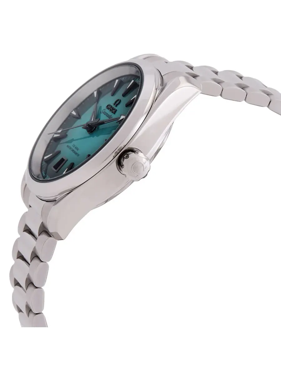 Мужские часы Omega Seamaster Automatic Chronometer с зеленым циферблатом 220.10.38.20.03.005 — изображение 2 из 3