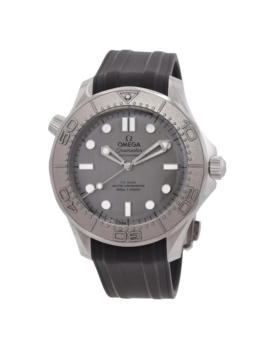 Мужские часы Omega Seamaster Automatic Chronometer с серым циферблатом 210.32.42.20.06.002 — серебристый