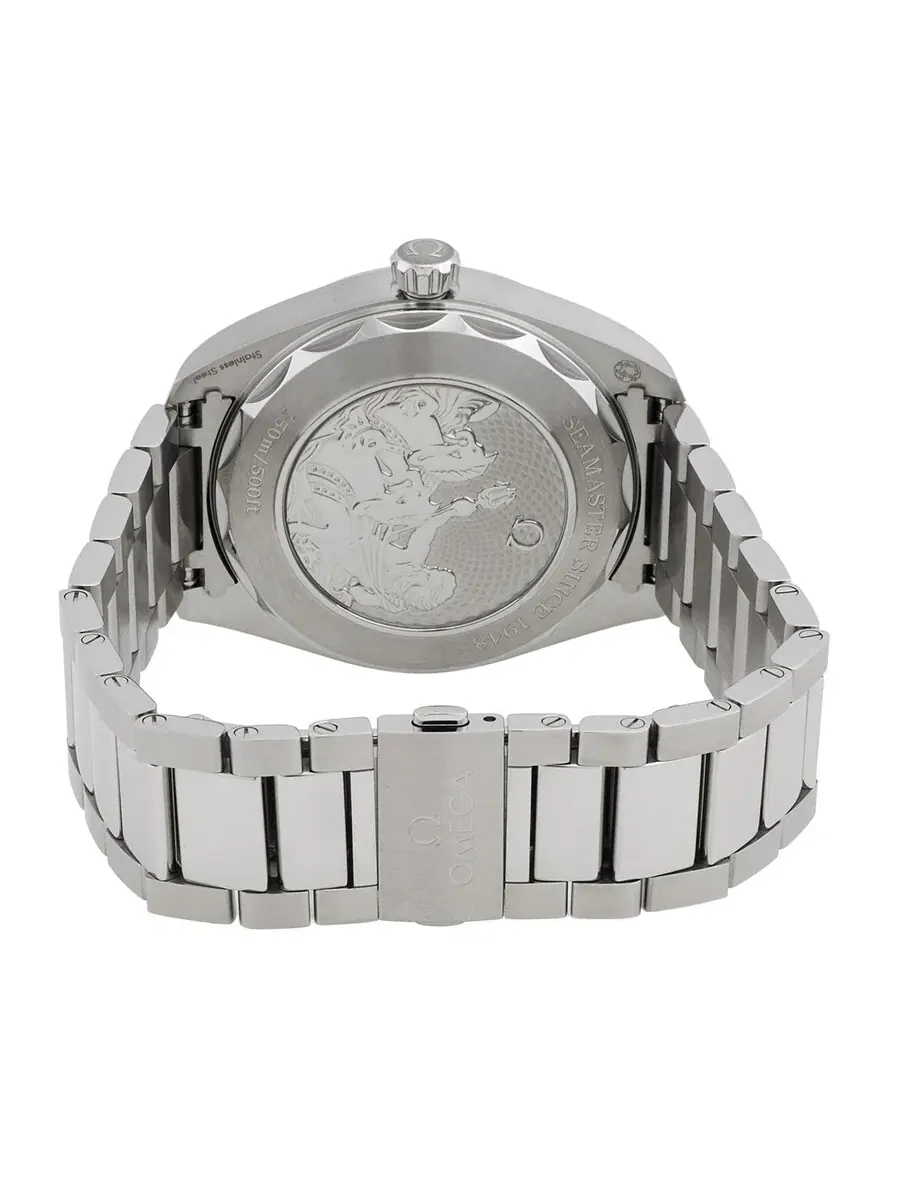 Мужские часы Omega Seamaster Automatic Chronometer с синим летним циферблатом 220.10.41.21.03.005 — изображение 3 из 3
