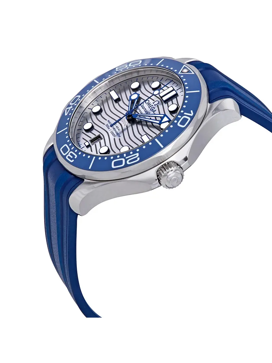 Мужские часы Omega Seamaster Automatic с серым циферблатом 210.32.42.20.06.001 — изображение 2 из 5, оттенок серебряный