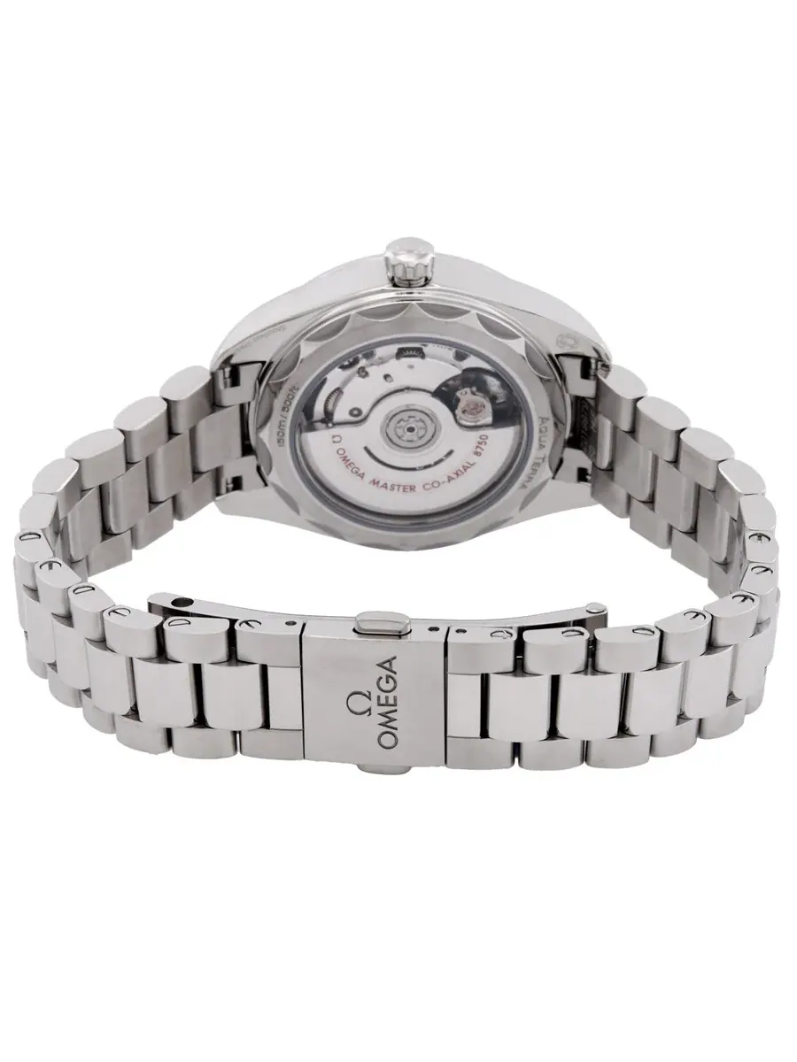 Женские автоматические часы Omega Seamaster с лавандовым циферблатом, артикул 22010302010002 — изображение 3 из 3