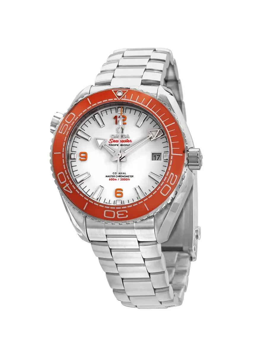 Мужские часы Omega Seamaster Planet Ocean Automatic Chronometer с белым циферблатом 215.30.44.21.04.001 — изображение 1 из 3