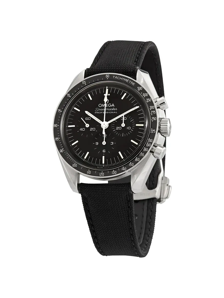 Мужские часы Omega Speedmaster Chronograph с ручным подзаводом, черным циферблатом, модель 310.32.42.50.01.001