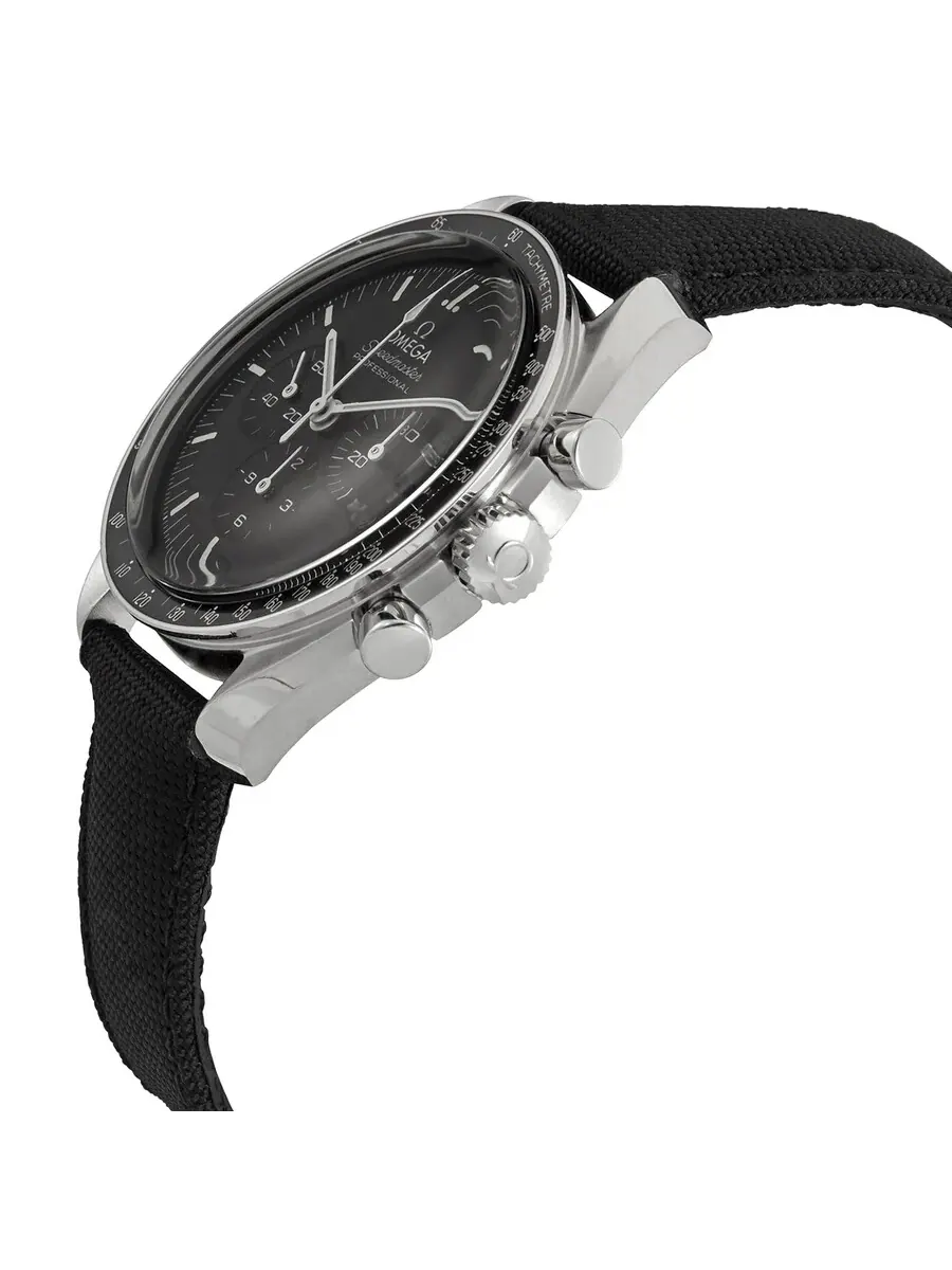 Мужские часы Omega Speedmaster Chronograph с ручным подзаводом, черным циферблатом, модель 310.32.42.50.01.001