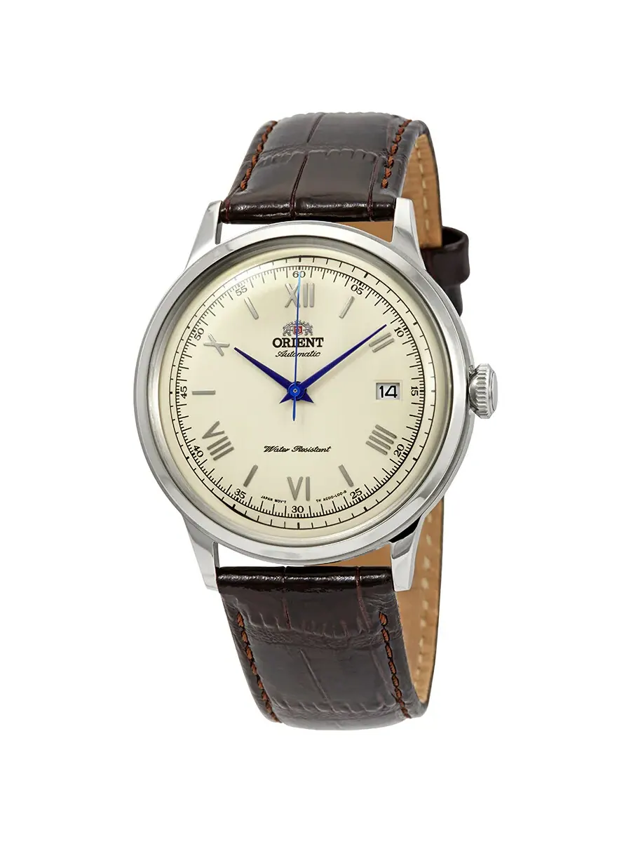 Мужские механические часы Orient 2-го поколения Bambino FAC00009N0 — серебристый