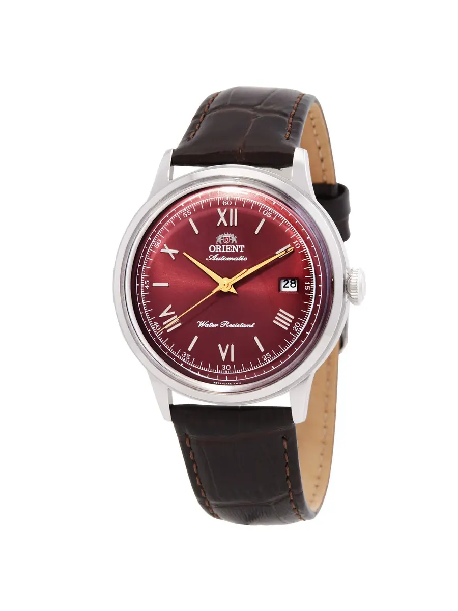 Мужские автоматические часы Orient Bambino версии 2 RA-AC0026R30B — серебристый