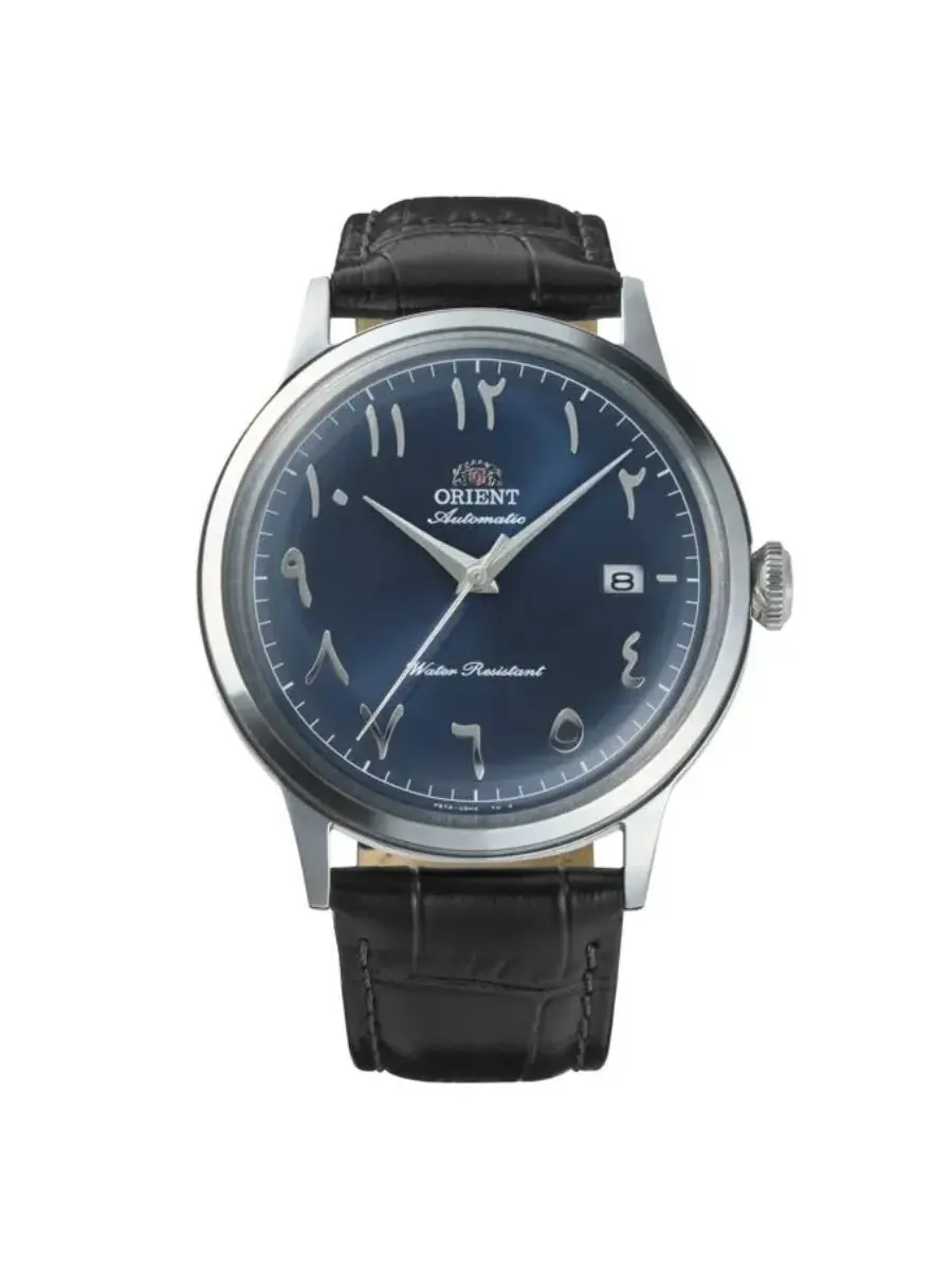Мужские часы Orient Classic Automatic с синим циферблатом RA-AC0036L30B — серебристый