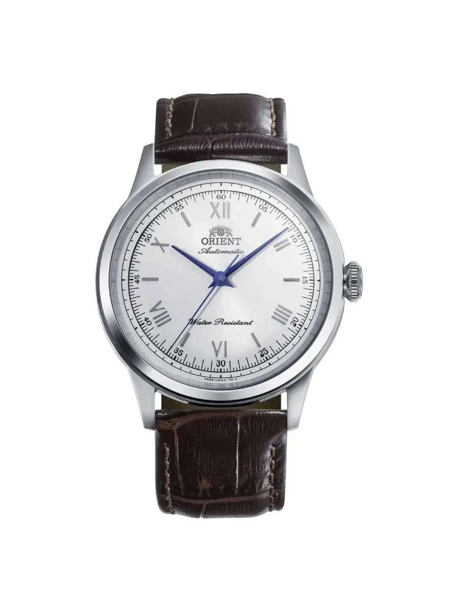 Мужские механические часы Orient Classic с белым циферблатом RA-BB0002S30B — изображение 1 из 1, оттенок серебряный