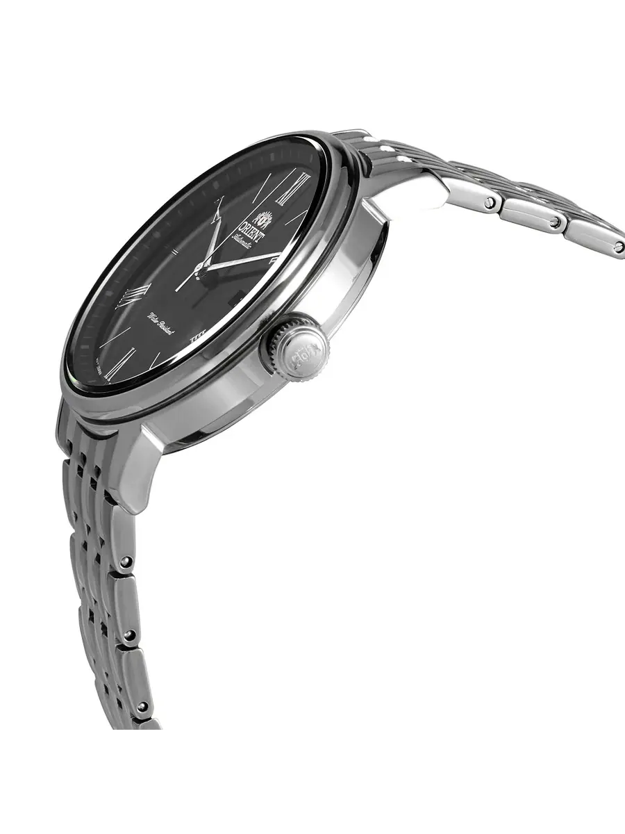 Мужские часы Orient Contemporary Automatic с черным циферблатом RA-AC0J02B10B — изображение 2 из 3, оттенок серебряный