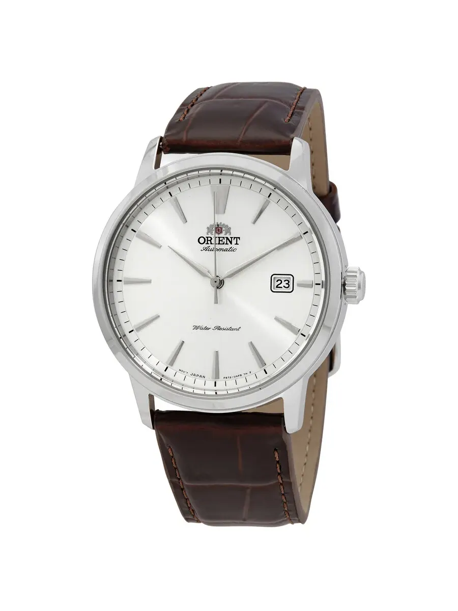 Мужские автоматические часы Orient Contemporary с серебристым циферблатом RA-AC0F07S10B — серебристый