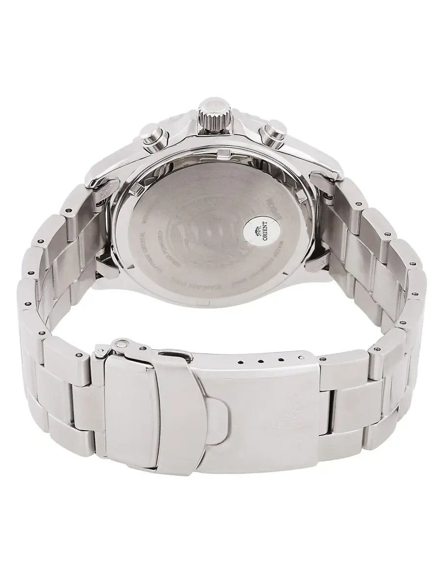 Мужские часы Orient Sports Solar Powered Chronograph с красным циферблатом RA-TX0207R — изображение 3 из 3, оттенок черный