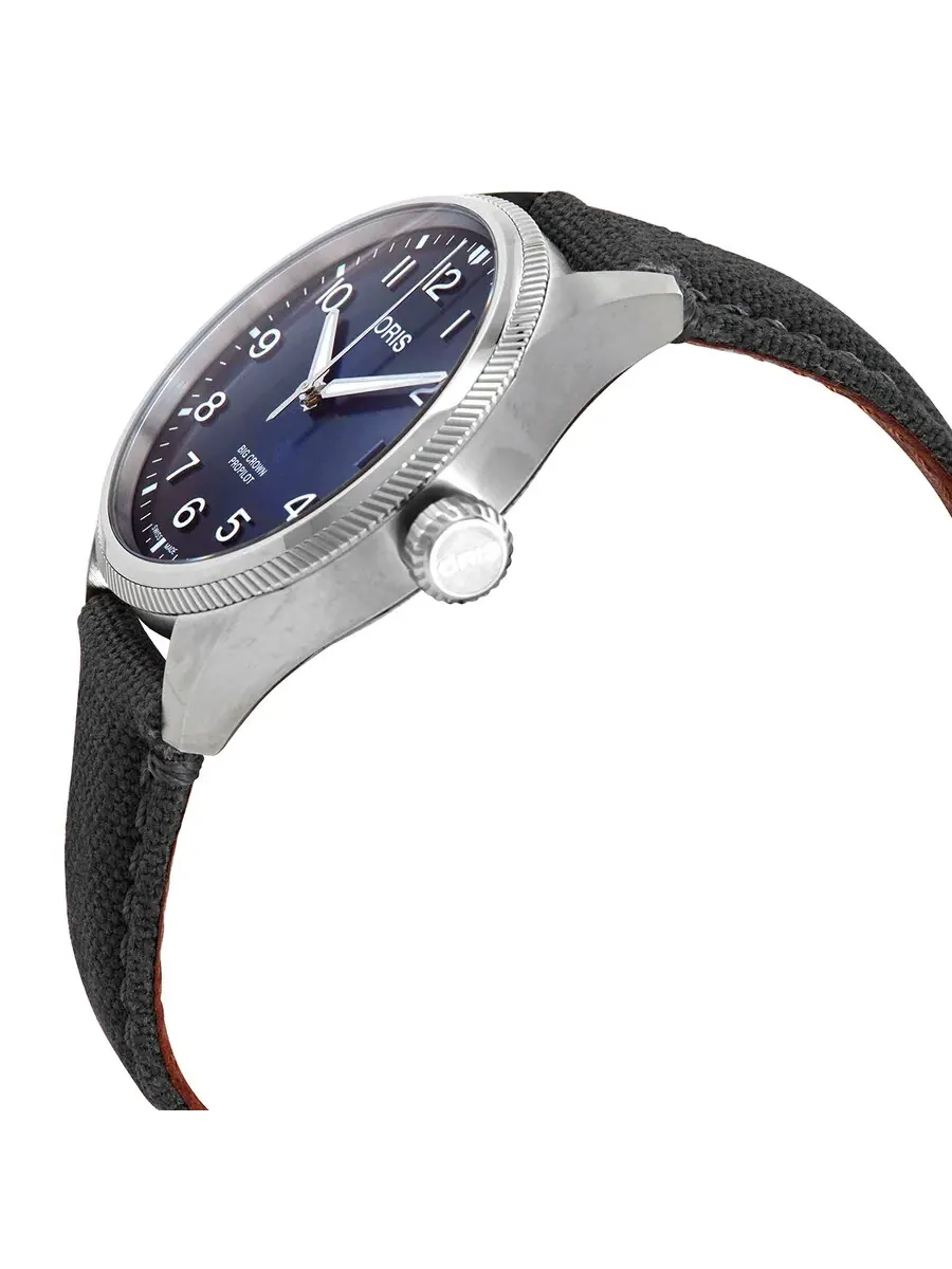 Мужские часы Oris Big Crown ProPilot Date Automatic с синим циферблатом 01 751 7761 4065-07 3 20 05LC — изображение 2 из 3