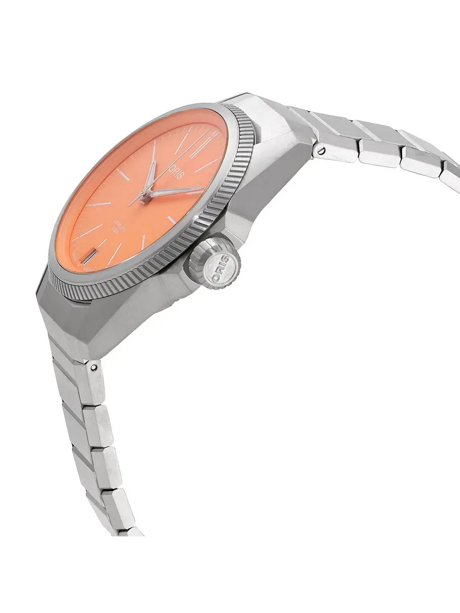Oris ProPilot X Automatic с оранжевым циферблатом, унисекс, часы 01 400 7778 7158-07 7 20 01TLC — изображение 2 из 3