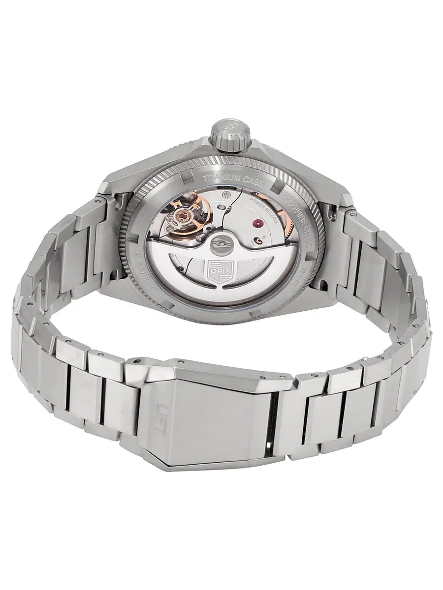 Oris ProPilot X Automatic с оранжевым циферблатом, унисекс, часы 01 400 7778 7158-07 7 20 01TLC — изображение 3 из 3