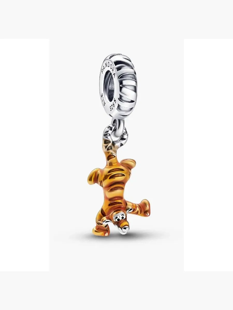Подвеска Pandora Disney Тигруля из серебра 925 пробы — оранжевый