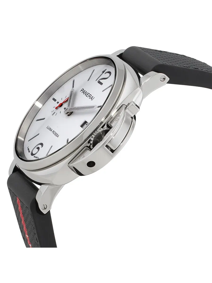 Мужские автоматические часы Panerai Luminor Due Luna Rossa с белым циферблатом PAM01381 — изображение 2 из 3