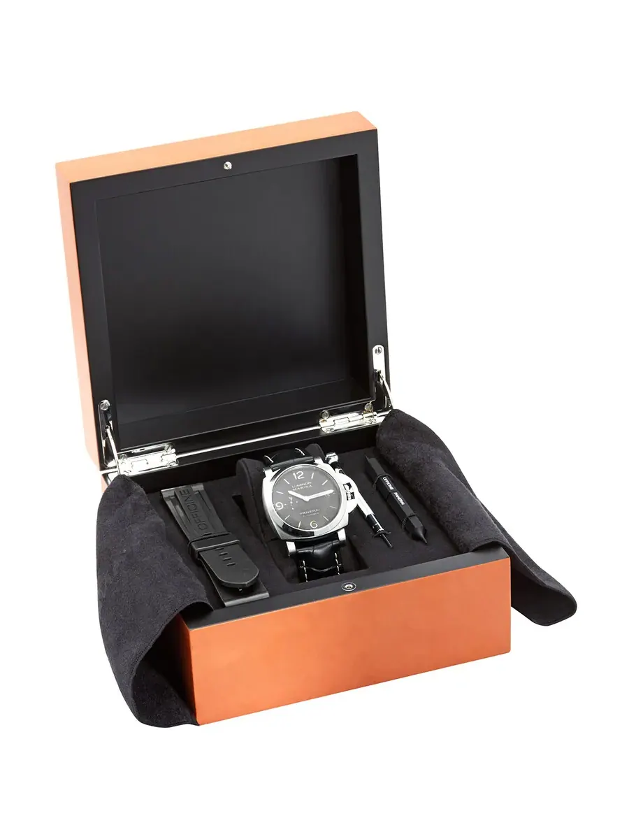 Автоматические часы Panerai Luminor Marina 1950 PAM01312 — изображение 4 из 5, оттенок серебряный