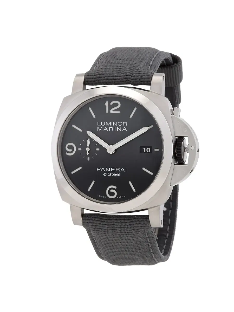 Мужские автоматические часы Panerai Luminor Marina eSteel Polished Grey Gradient PAM01358 — изображение 1 из 3