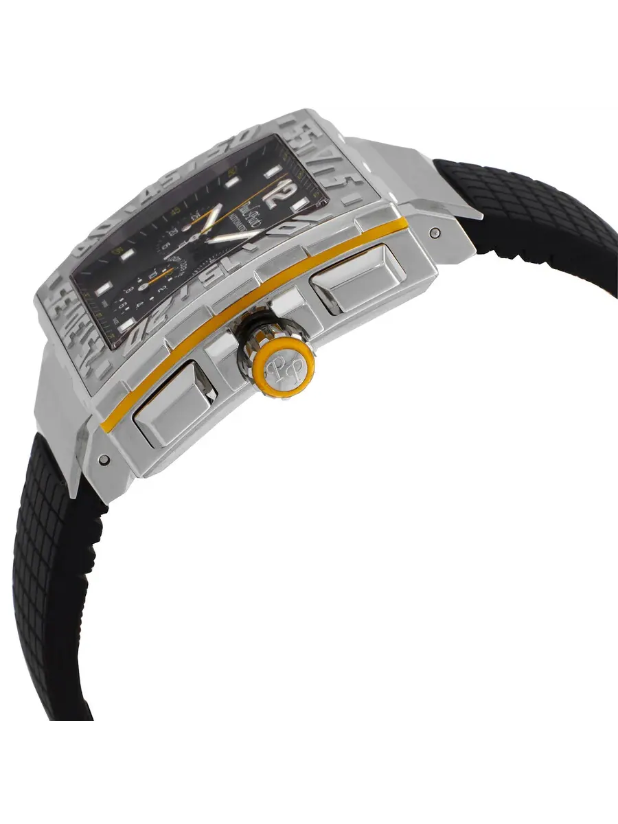 Мужские часы Paul Picot C-Type Automatic с черным циферблатом P0830.SG.5010.3301 — изображение 2 из 3, оттенок серебряный