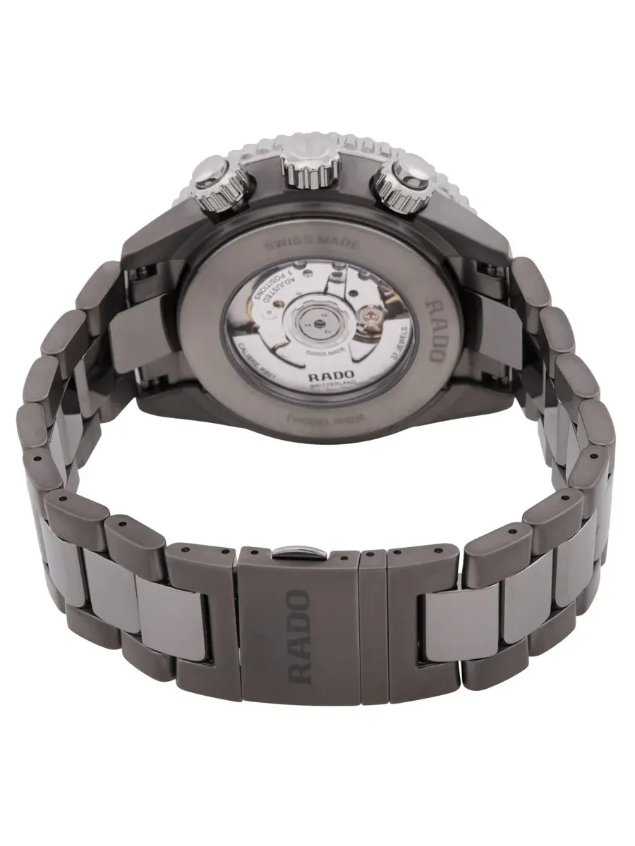 Мужские часы Rado Captain Cook Chronograph Automatic с зеленым циферблатом R32189313 — изображение 3 из 3, оттенок зеленый