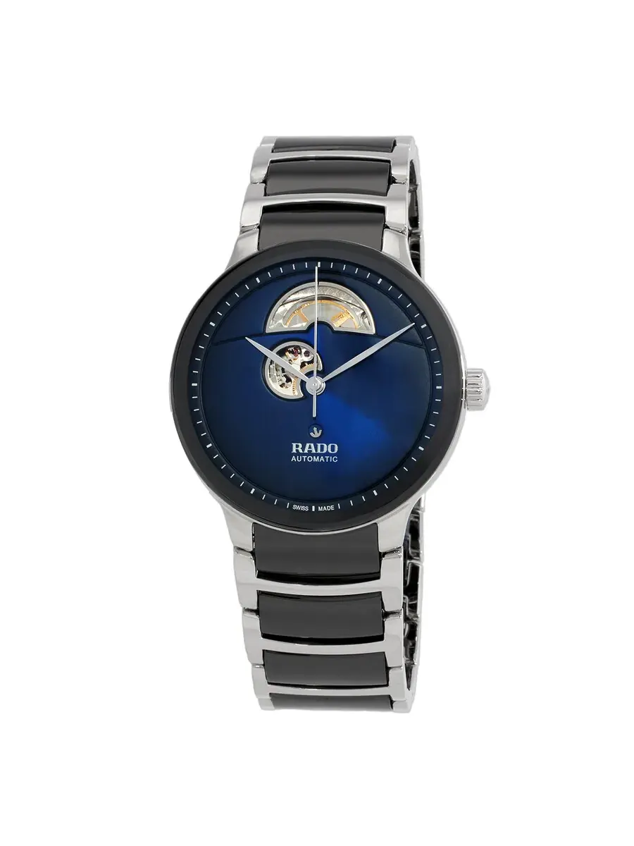 Часы Rado Centrix Automatic Open Heart унисекс R30012202 — изображение 1 из 3, оттенок черный