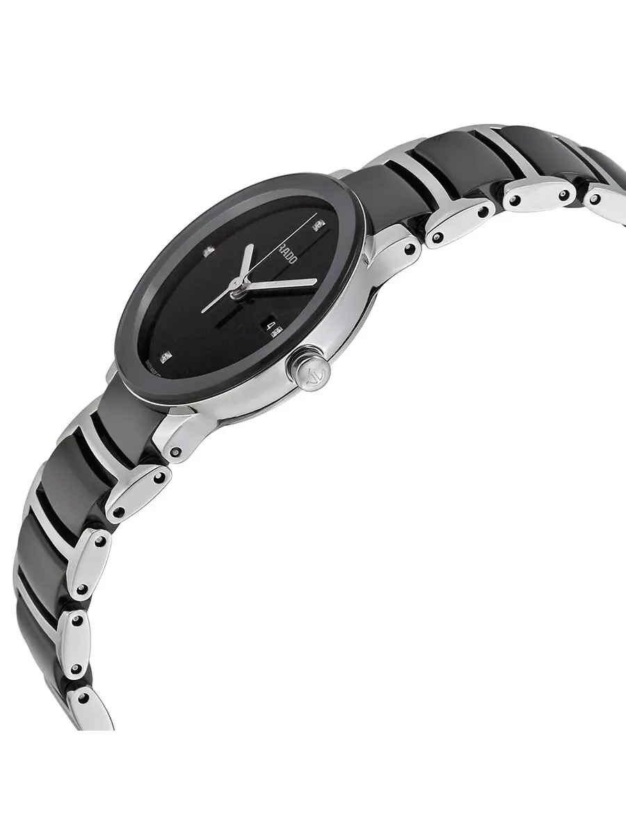 Женские кварцевые часы Rado Centrix R30935712 — изображение 2 из 4, оттенок черный