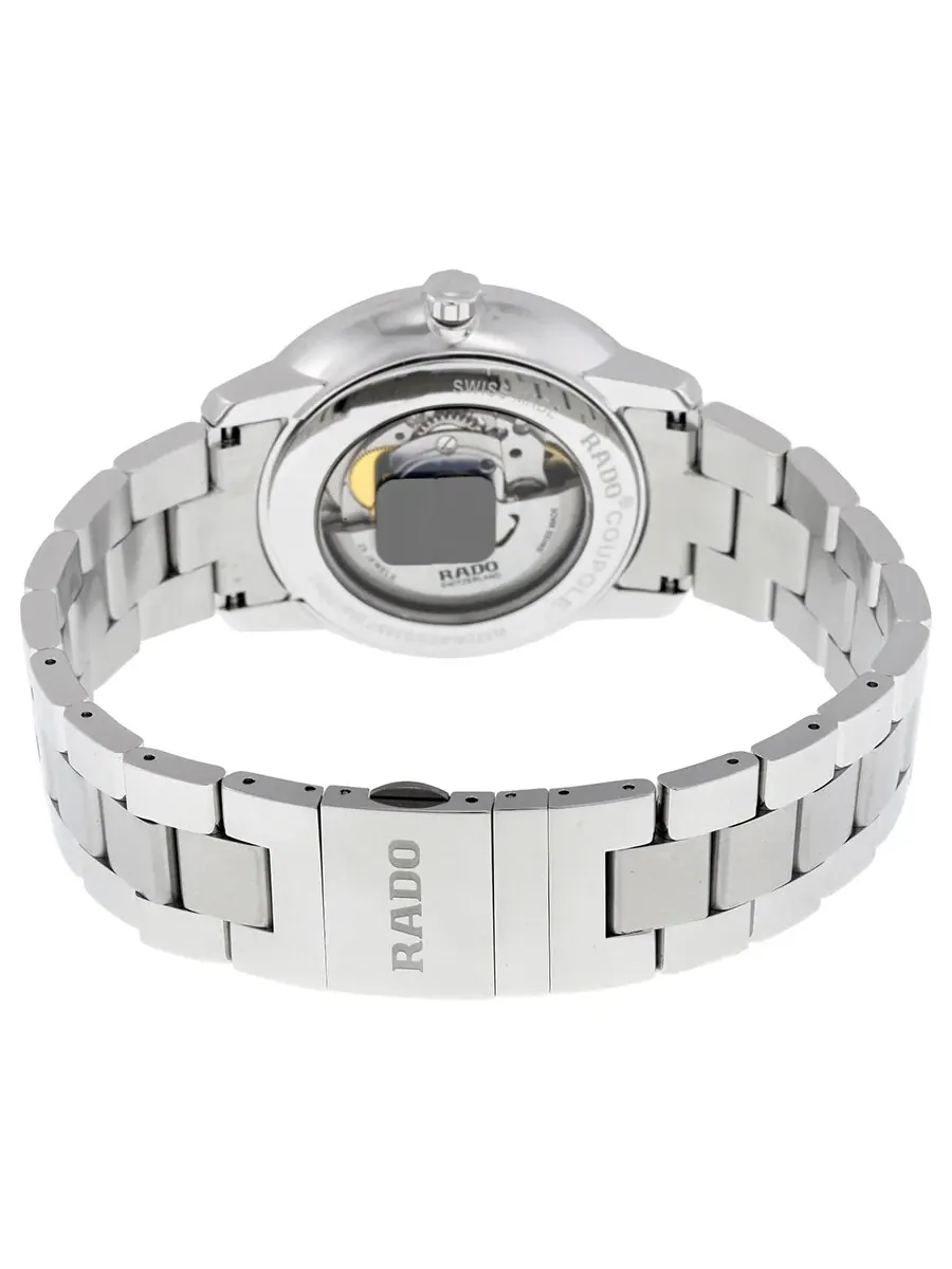 Мужские часы Rado Coupole Classic Automatic с серебристым циферблатом R22876013 — изображение 3 из 3, оттенок серебряный