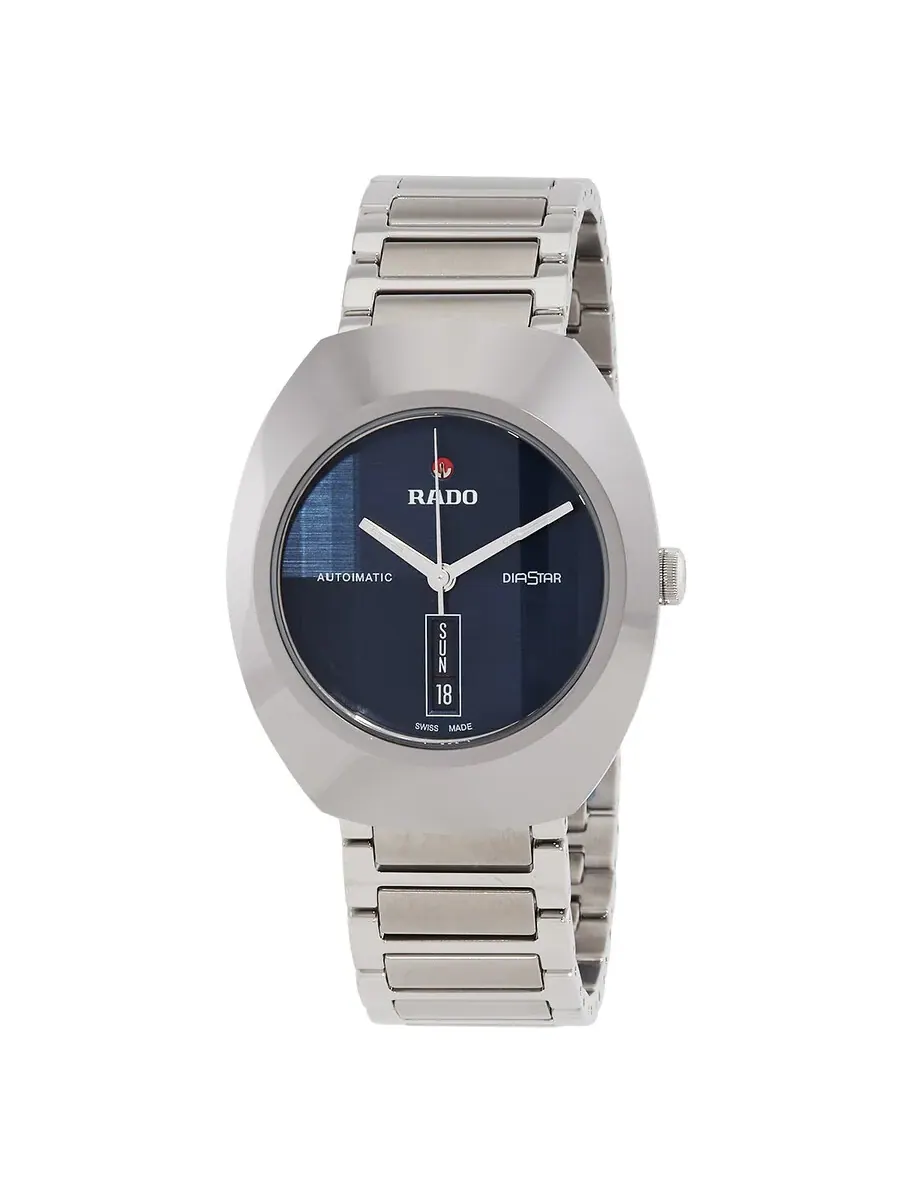 Мужские часы Rado Diamaster с автоматическим механизмом и синим циферблатом R12160213 — изображение 1 из 3