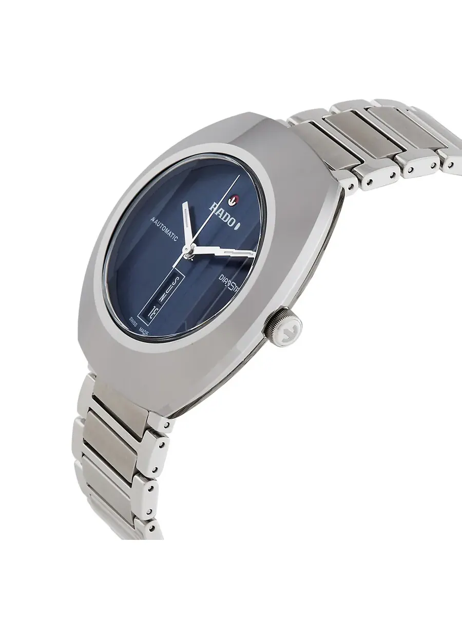 Мужские часы Rado Diamaster с автоматическим механизмом и синим циферблатом R12160213 — изображение 2 из 3