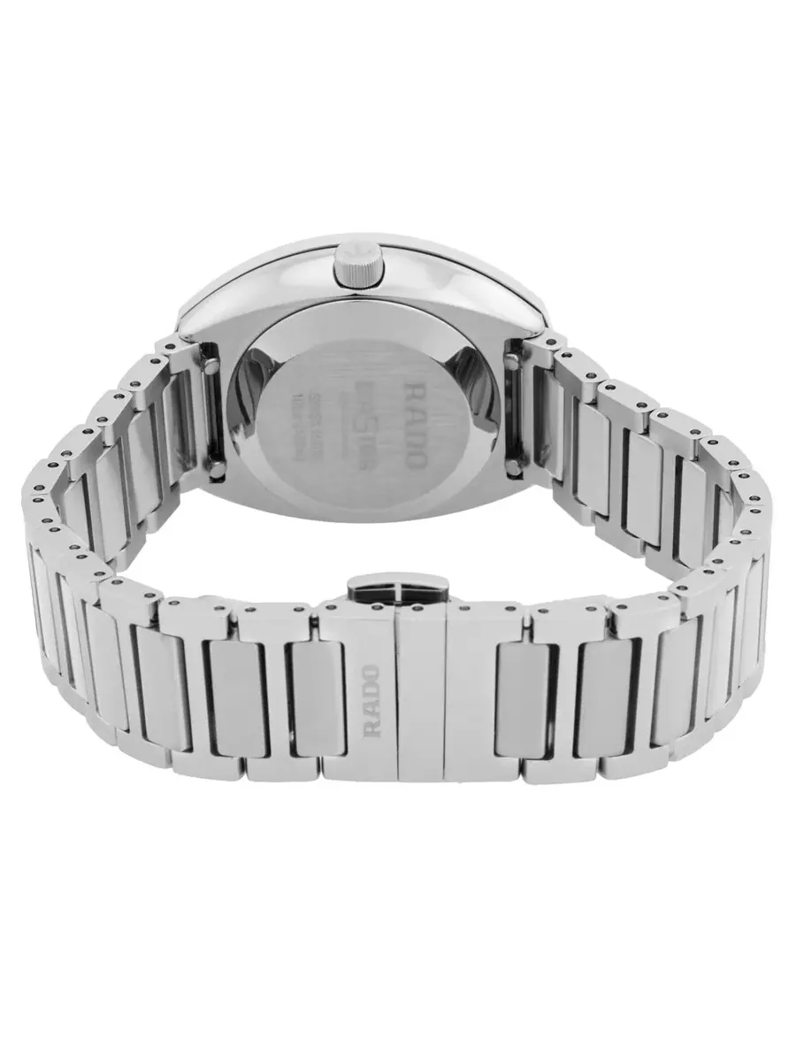 Женские автоматические часы Rado DiaStar с синим циферблатом R12170343 — изображение 3 из 3, оттенок серебряный