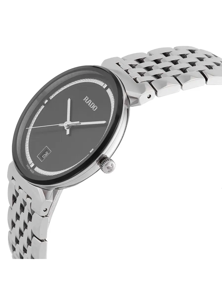 Часы Rado Florence Quartz с черным циферблатом для мужчин и женщин R48912163 — изображение 2 из 3, оттенок черный