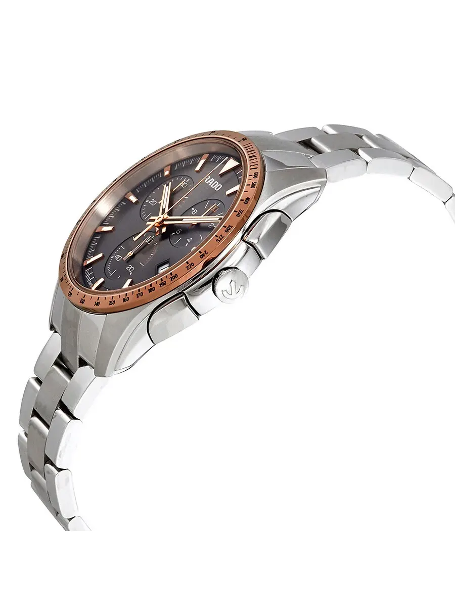 Мужские часы Rado HyperChrome Chronograph с серым циферблатом R32259163 — изображение 2 из 3, оттенок серебряный