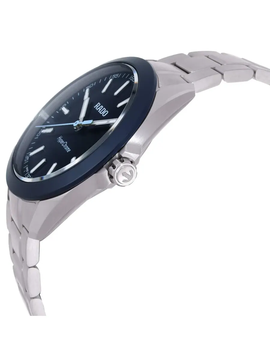 Мужские часы Rado HyperChrome Quartz с темно-синим циферблатом R32280203 — изображение 2 из 3, оттенок синий