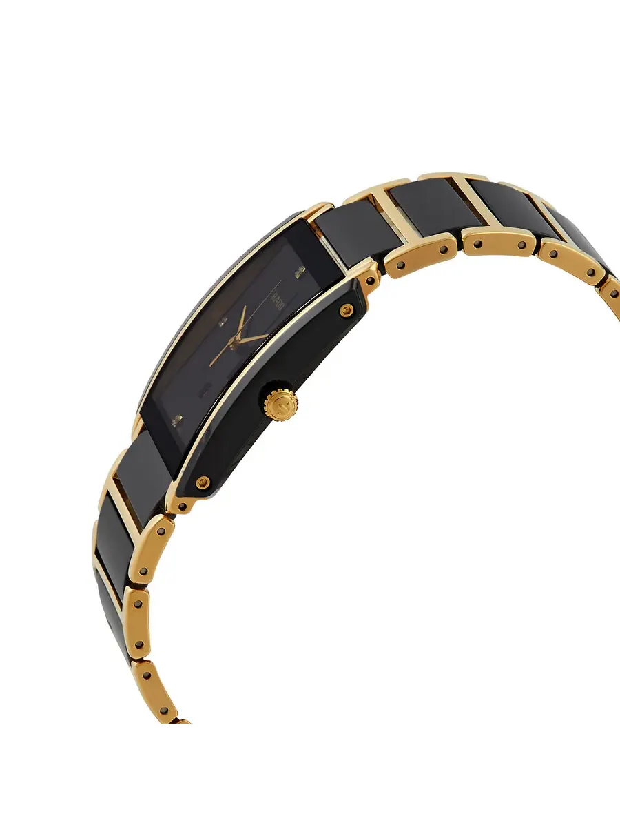 Часы Rado Integral Jubile с черным циферблатом для мужчин и женщин R20204712 — изображение 2 из 4, оттенок черный