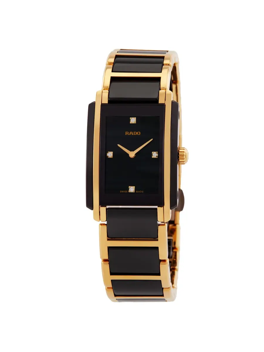 Женские часы Rado Integral S Quartz Jubile Diamond R20845712 — изображение 1 из 3, оттенок черный