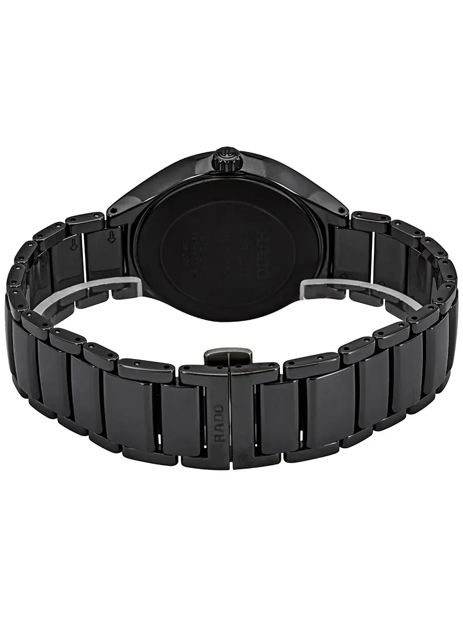 Мужские часы Rado True Automatic Diamond с черным циферблатом R27056732 — изображение 3 из 3, оттенок черный