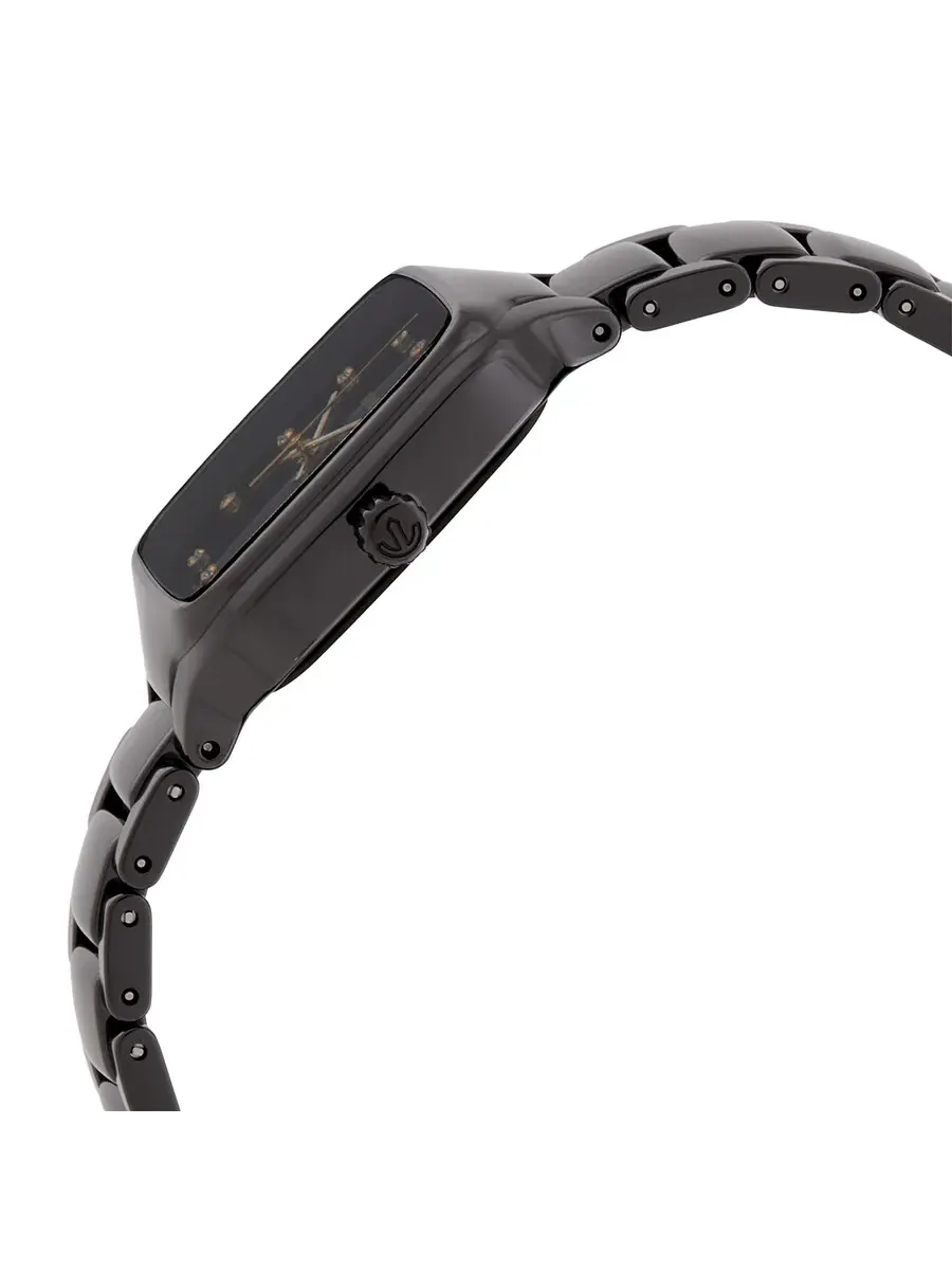 Женские часы Rado True Quartz с черным циферблатом и бриллиантом R27080702 — изображение 2 из 3, оттенок черный